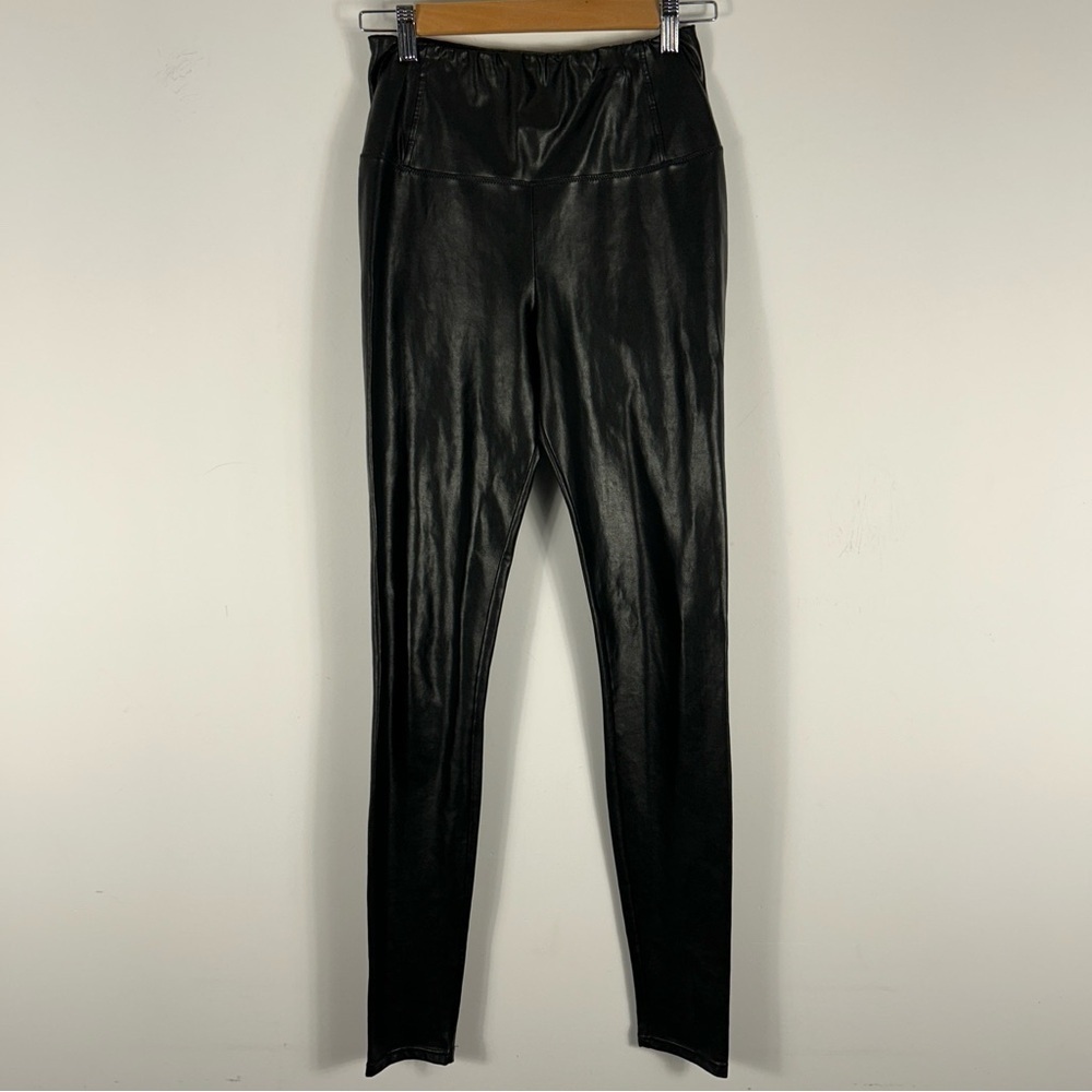 Aritzia Wilfred Free Daria Faux Leather Leggings Black S